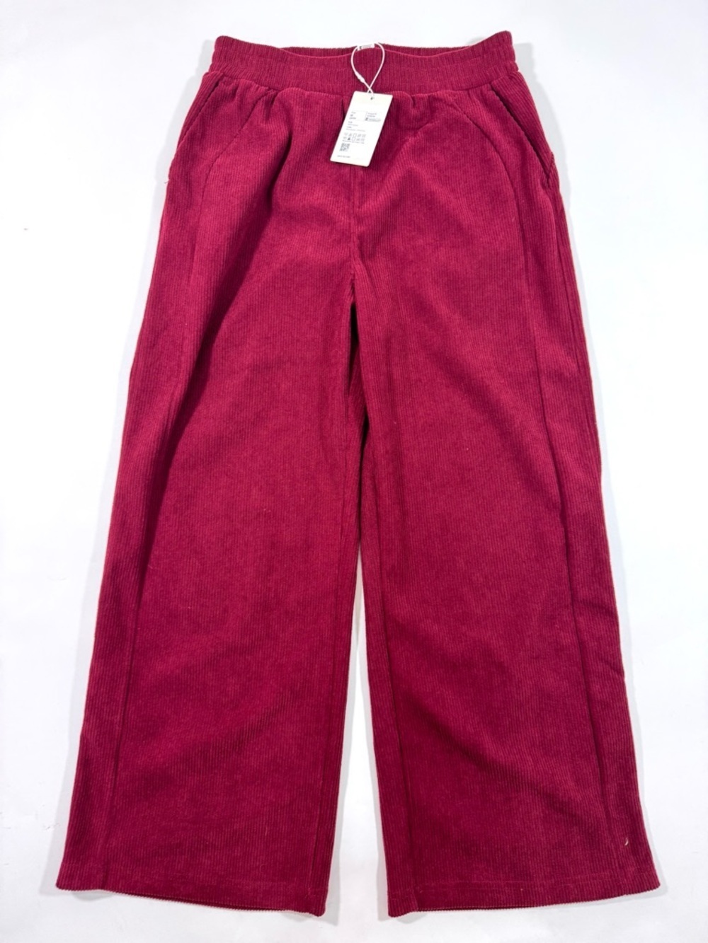 New Halara Straight Leg Mop Corduroy Casual Pants